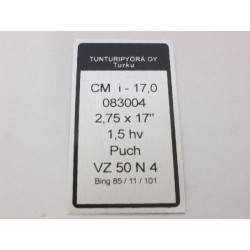 Tyyppikilpi Tunturi Tiger -84, 083004