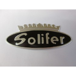 Solifer Export / 3 ja 4-Speed tankin alumiinimerkki