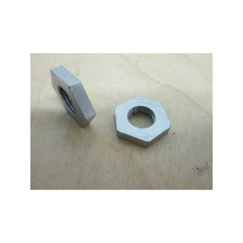 Pyöränakselin kapea 3mm mutteri 12mm akselille, 19 mm avaimelle