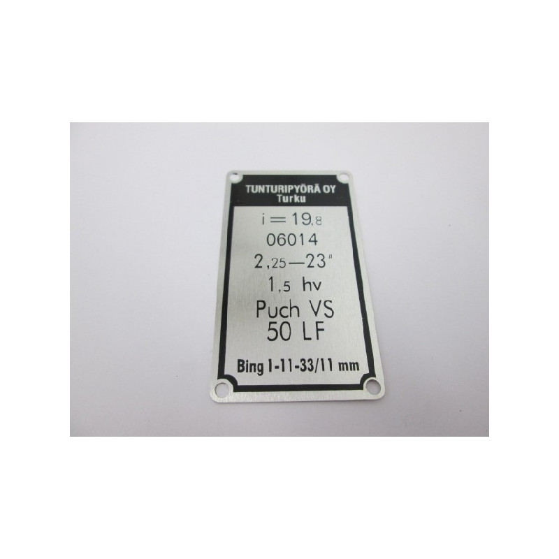 Tyyppikilpi Pappatunturi 1967, käsivaihteinen