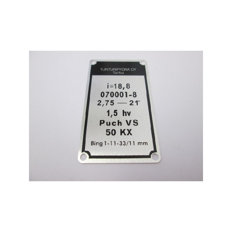 Tyyppikilpi Pappatunturi Start 1970-1974